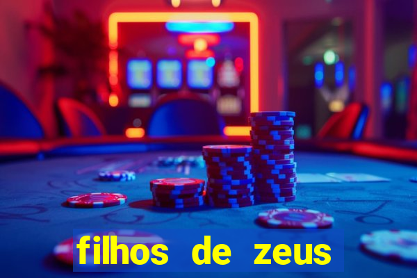 filhos de zeus mitologia grega